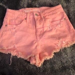 Pink shorts
